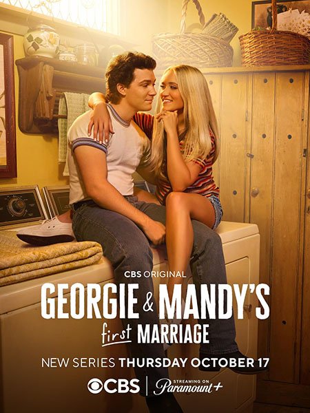 Постер к Первый брак Джорджи и Мэнди (1 сезон) / Georgie and Mandy's First Marriage (2024) WEB-DLRip